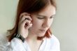 Redhead girl on the phone
