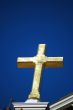 Cross on a church