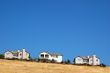 houses on a hill