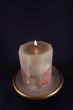 Candle Against Black Background