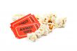 Popcorn and two tickets