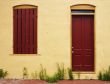 Window, Door and Weeds