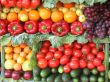 Colorful vegetables and fruits