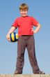 boy with ball
