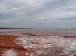 Environmental pollution with toxic fluid