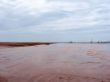 Environmental pollution with toxic fluid