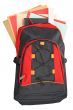 Backpack with school material