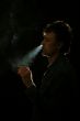 man with cigarette