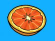 orange half w