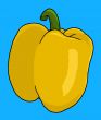yellow bell pepper illustration