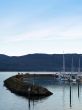 the marina