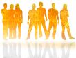 people silhouettes