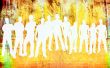 people silhouettes