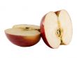 fresh fuji apple cut in half