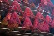 Red incense burners