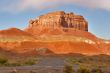 Red mountain.