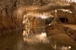 Underground lake in a grotto