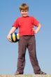boy with ball