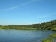 The blue sky and the river