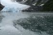 Ice fall from glacier