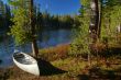 canoe by the river
