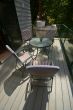 Front deck with outdoor table