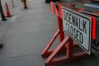 Sidewalk closed