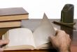 Reading a book
