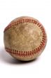 Worn baseball