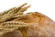 Bread loaf with wheat isolated 3
