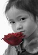 Girl with a rose 2