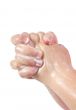 Soapy hands