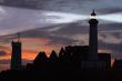st Mathieu lighthouse at dusk