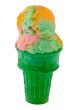 rainbow sherbet cone