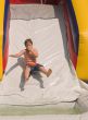 Boy on a Waterslide