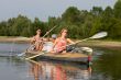 peoples on canoe