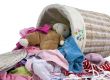 Bunny in the laundry
