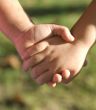 Holding hands