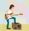 Guitar player