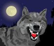 Night wolf