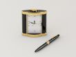 Clock and pen