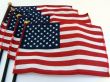 parade style U.S.A. flags