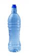 Isolated Blue Water Bottle