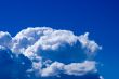 Beautiful cloudscape in light blue skyes