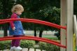 Little girl walking