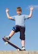 boy with skateboard