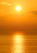 Setting sun