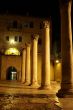 Old romanian columns in jerusalem