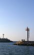 A lighthouse in Herzlia marina