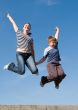 jumping family